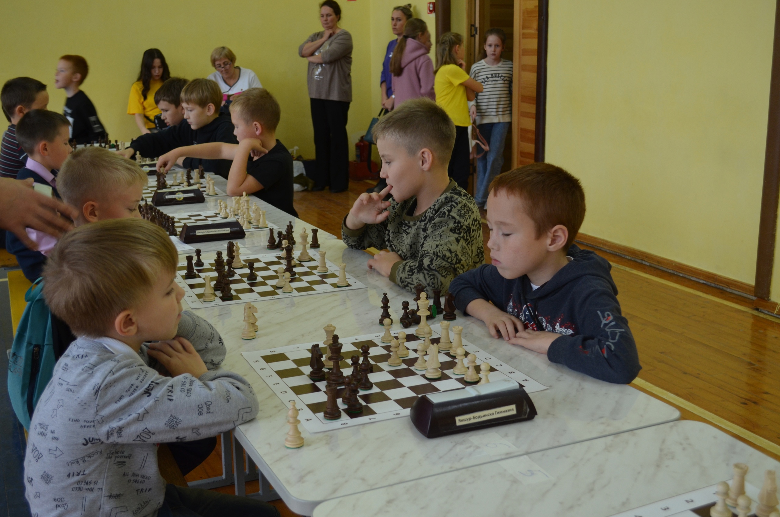 Республиканские соревнования шахматистов.