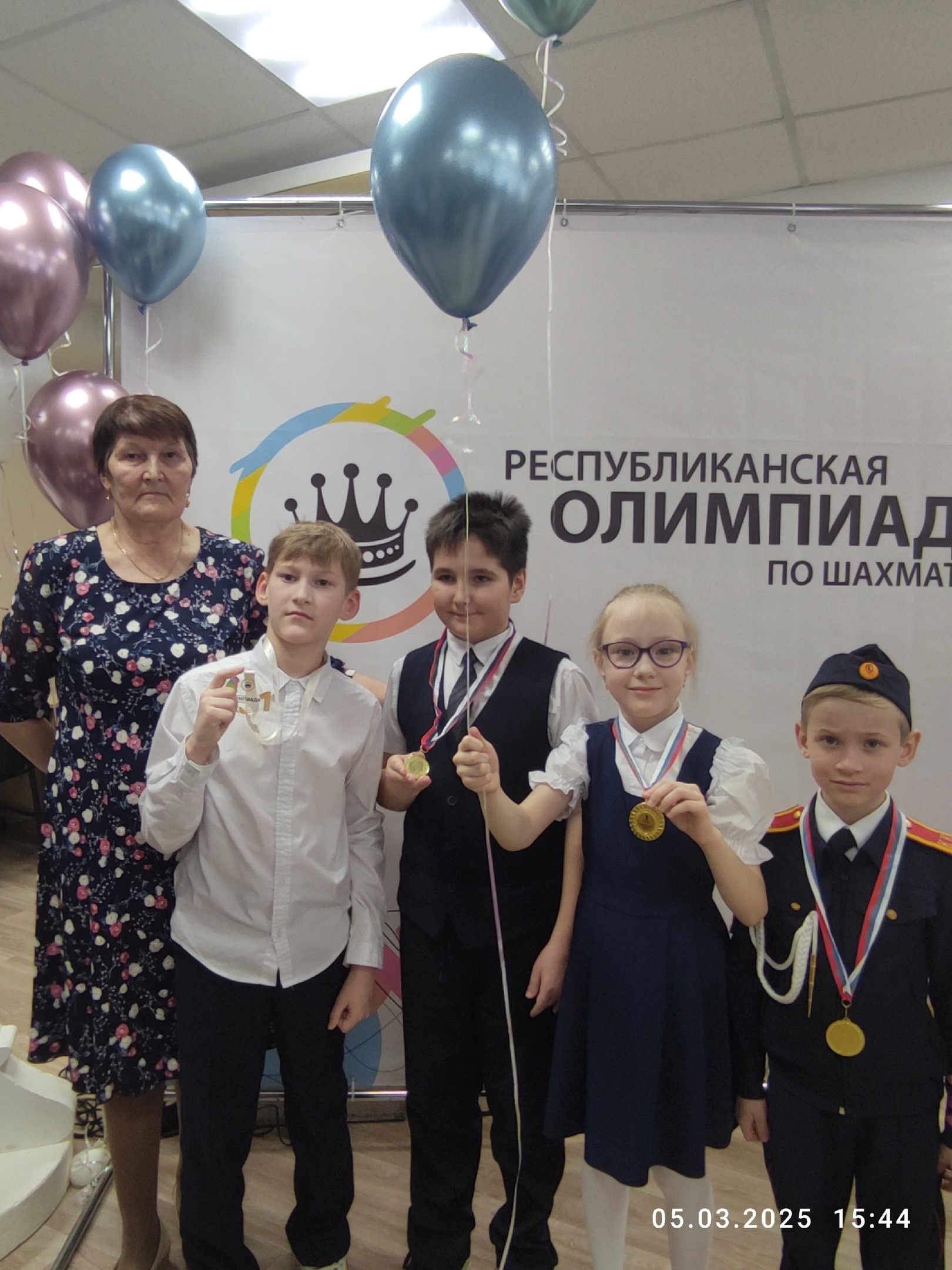 Республиканская олимпиада по шахматам.